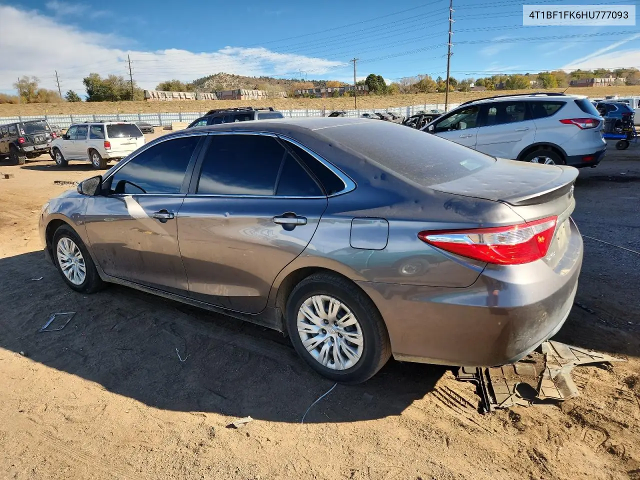 4T1BF1FK6HU777093 2017 Toyota Camry Le