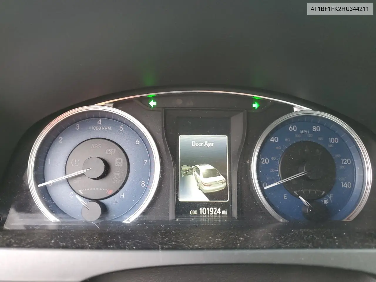 4T1BF1FK2HU344211 2017 Toyota Camry Le