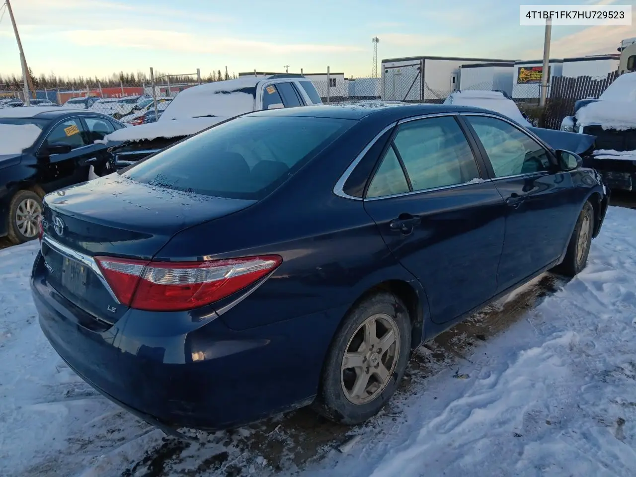 4T1BF1FK7HU729523 2017 Toyota Camry Le
