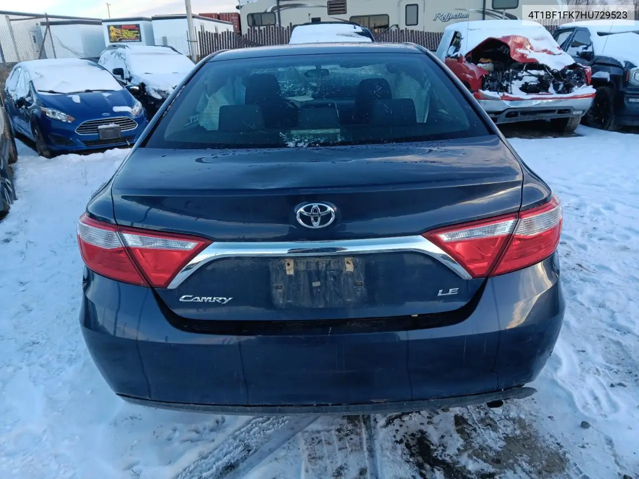 4T1BF1FK7HU729523 2017 Toyota Camry Le