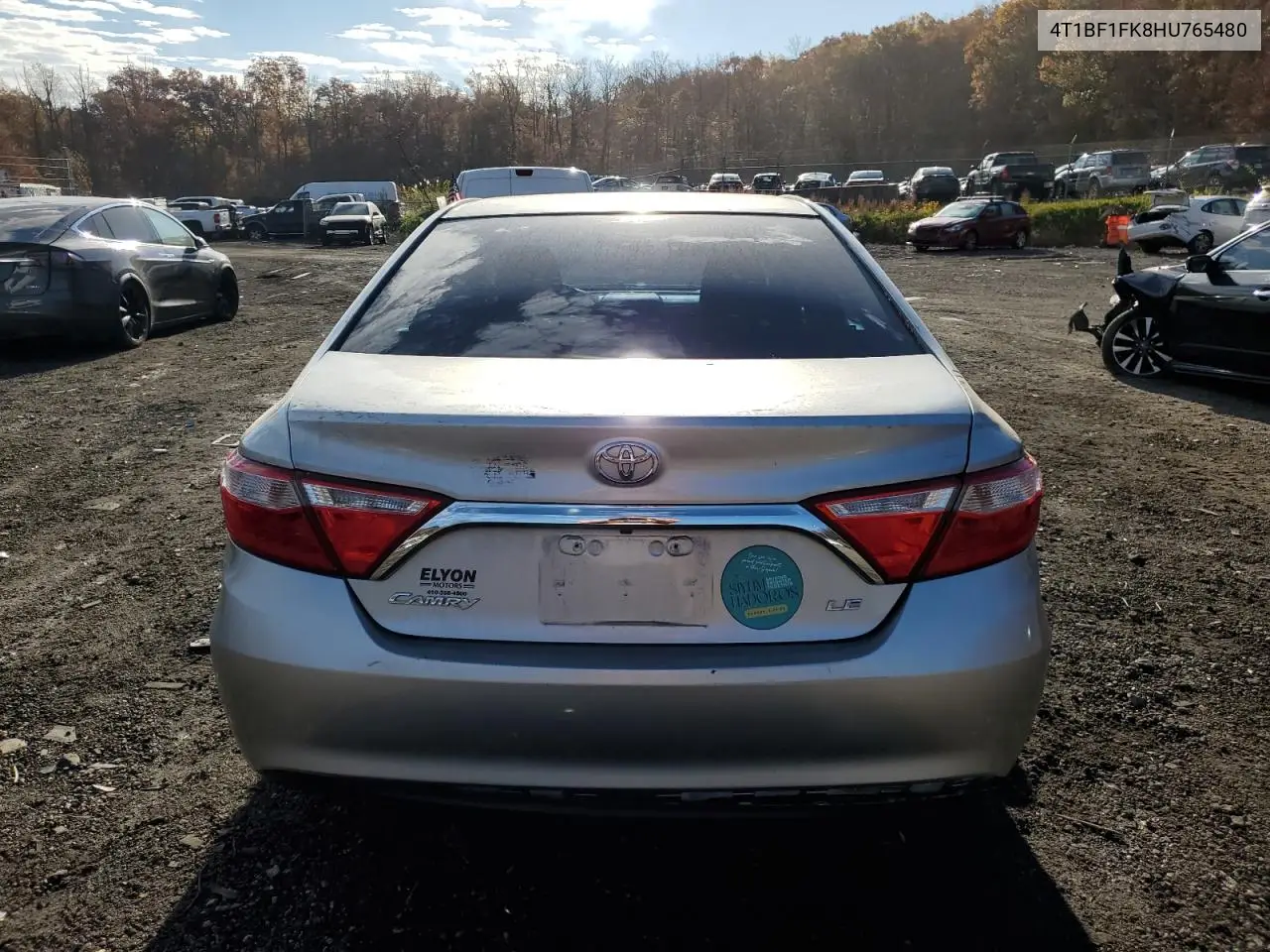 4T1BF1FK8HU765480 2017 Toyota Camry Le