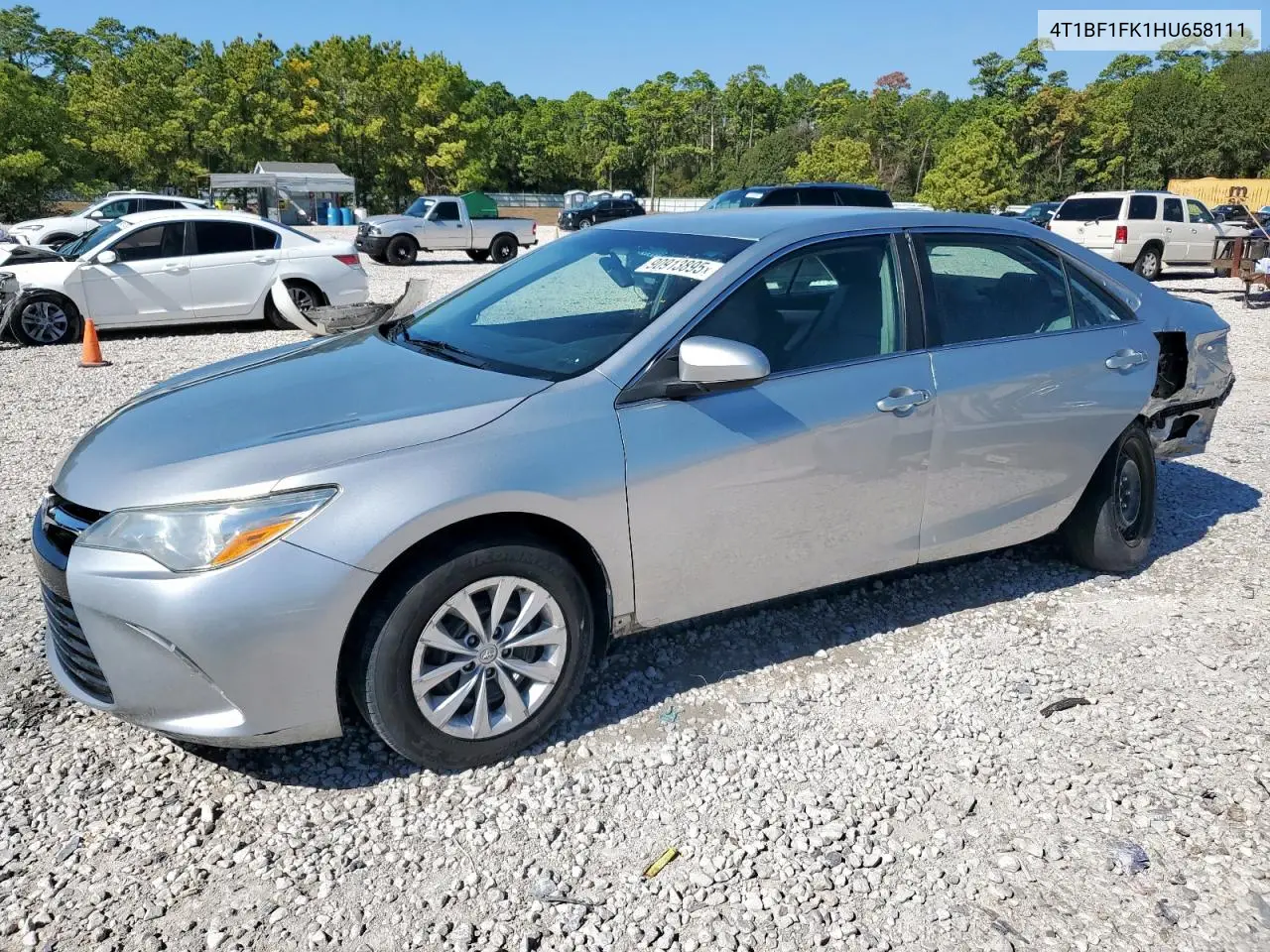 4T1BF1FK1HU658111 2017 Toyota Camry Le