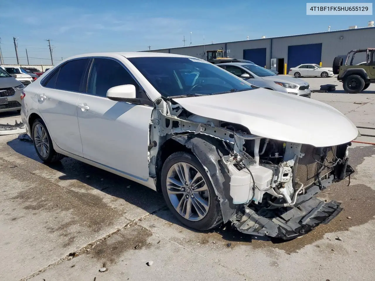 4T1BF1FK5HU655129 2017 Toyota Camry Le