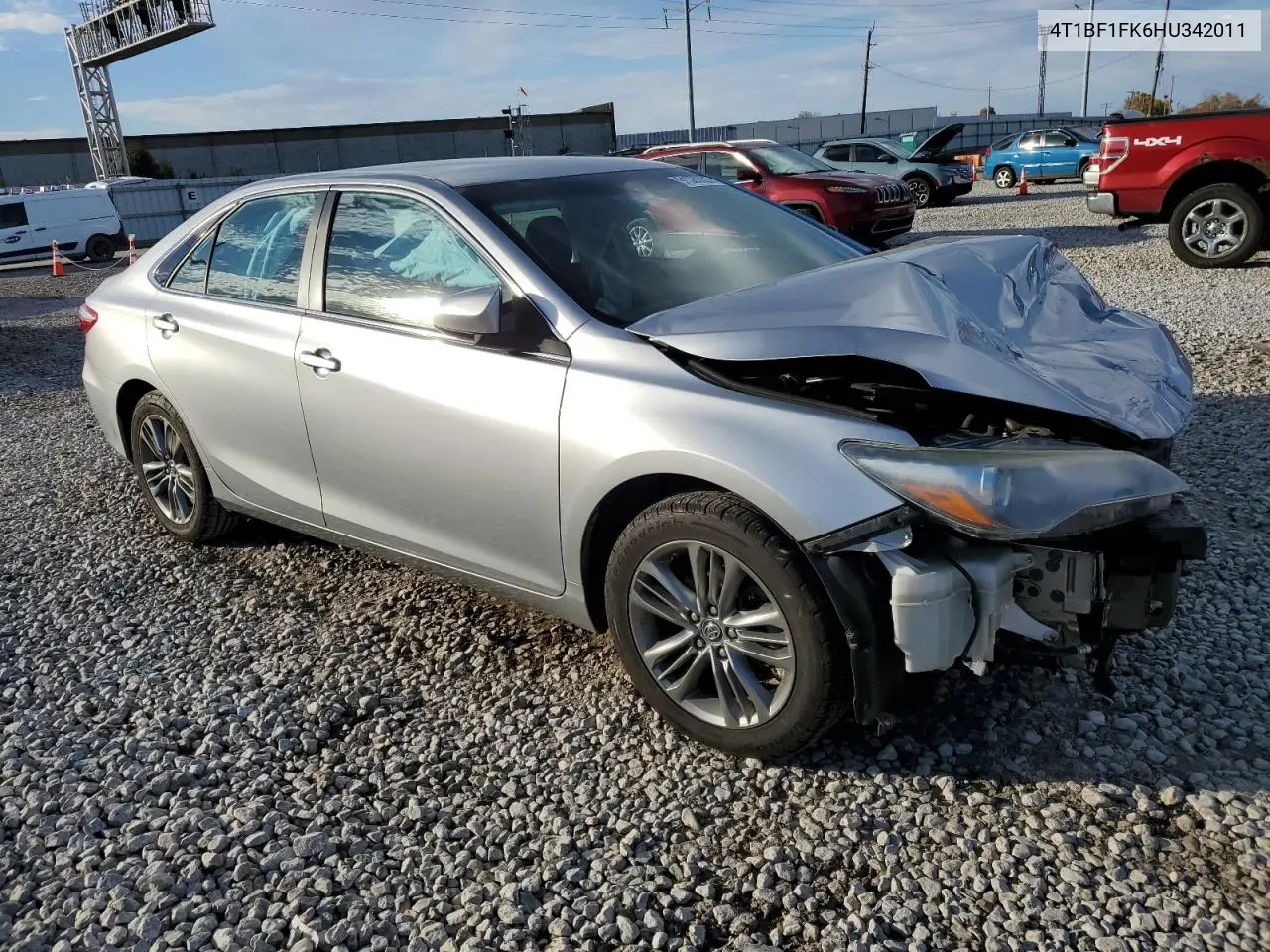 4T1BF1FK6HU342011 2017 Toyota Camry Le