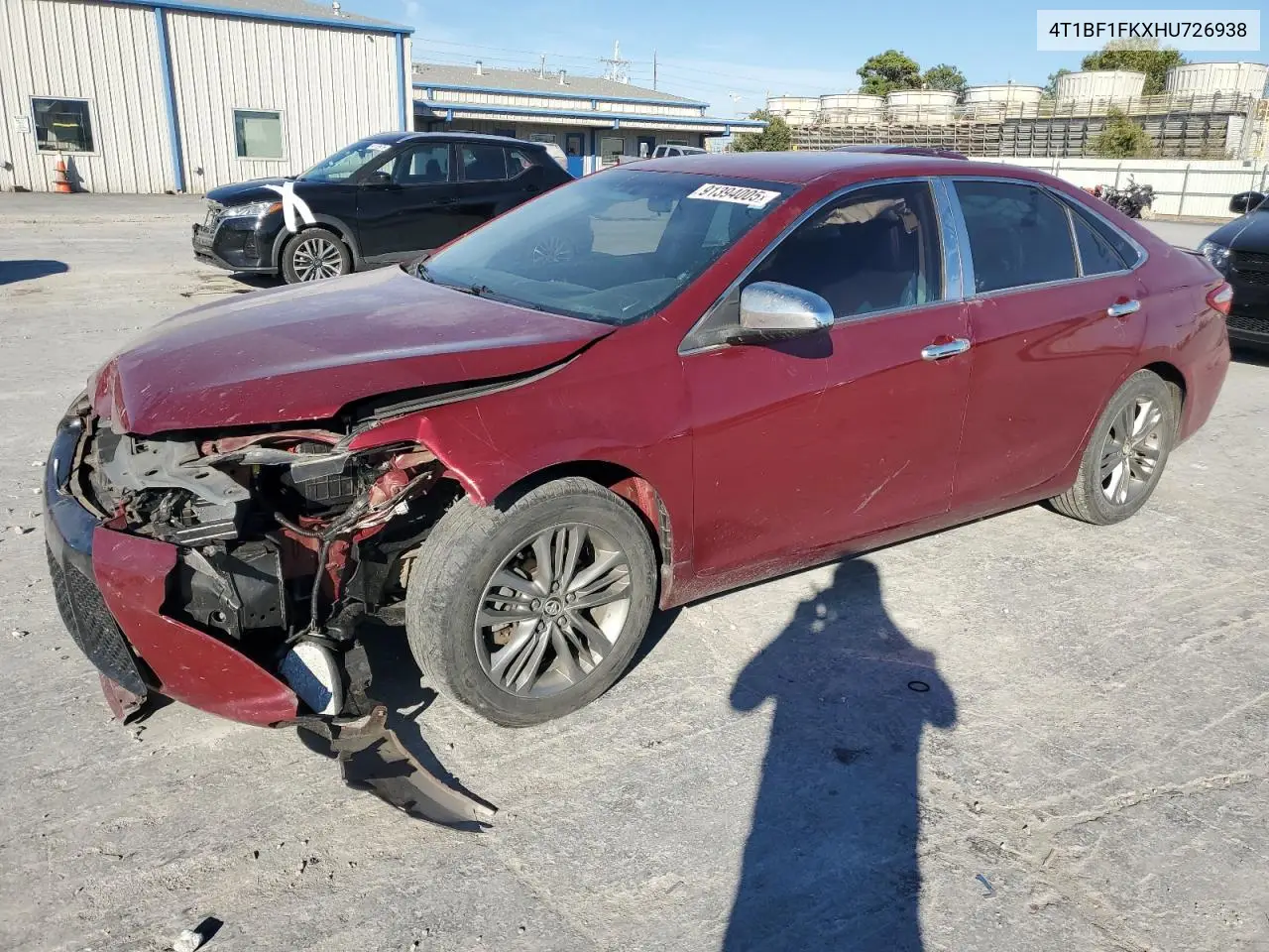 4T1BF1FKXHU726938 2017 Toyota Camry Le