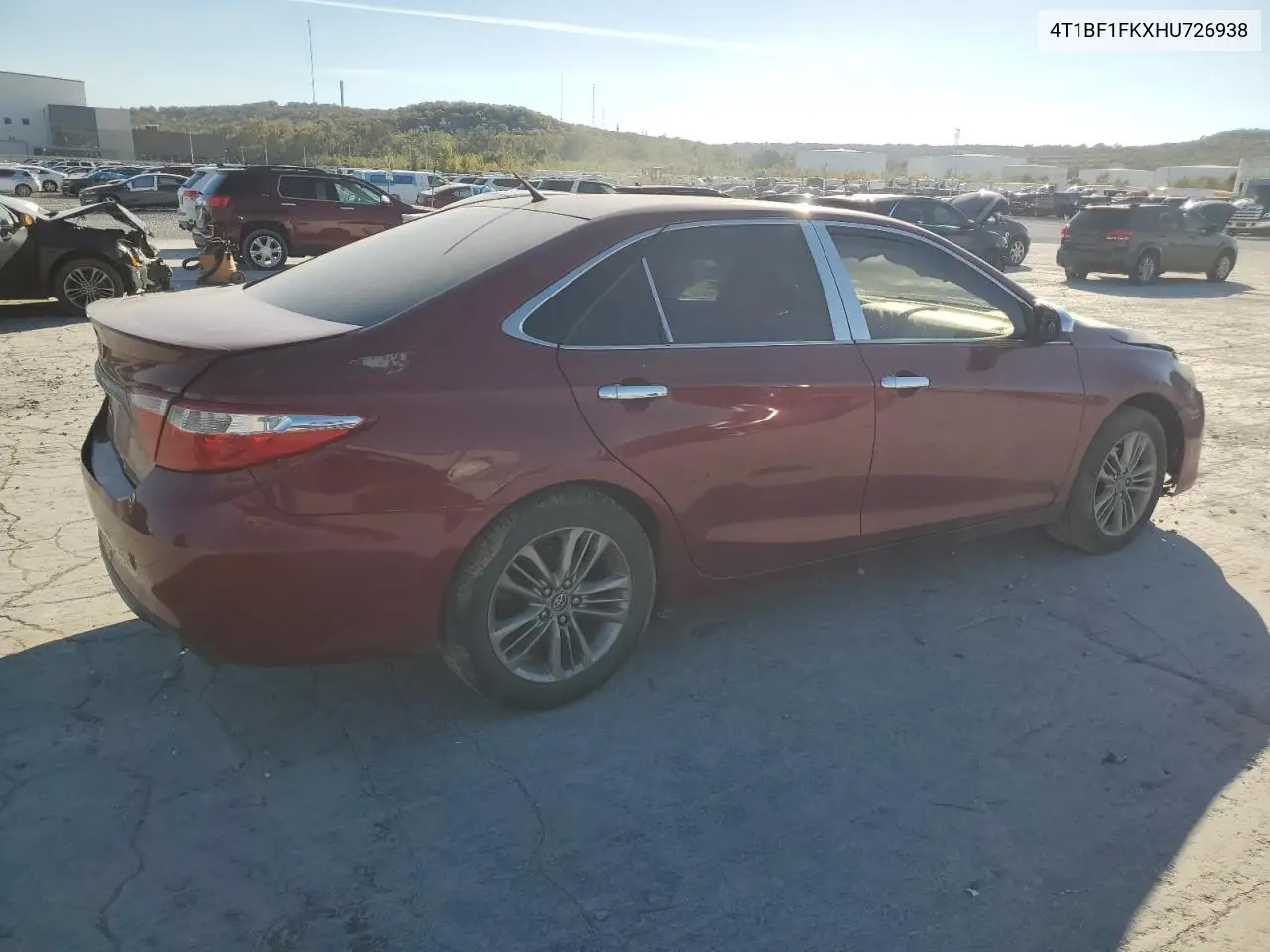 4T1BF1FKXHU726938 2017 Toyota Camry Le