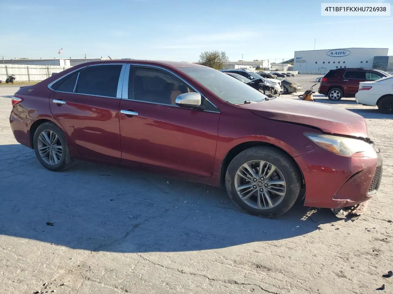 4T1BF1FKXHU726938 2017 Toyota Camry Le