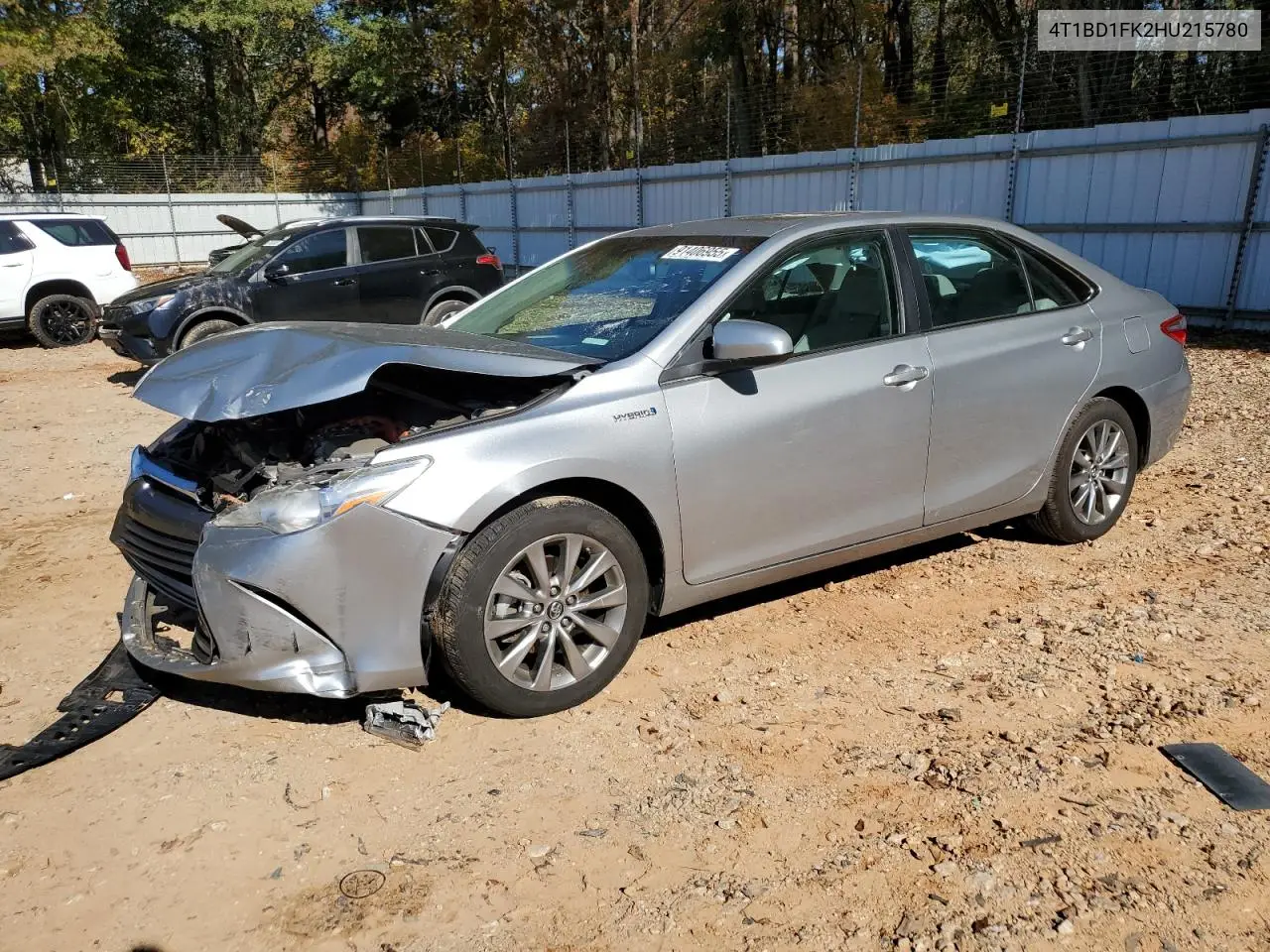 4T1BD1FK2HU215780 2017 Toyota Camry Hybrid