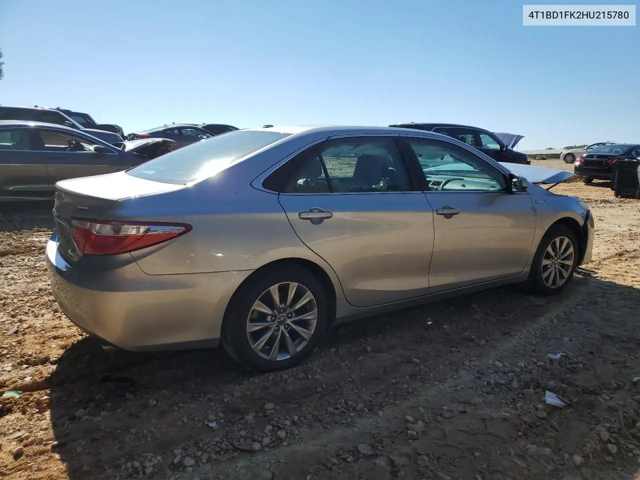 4T1BD1FK2HU215780 2017 Toyota Camry Hybrid