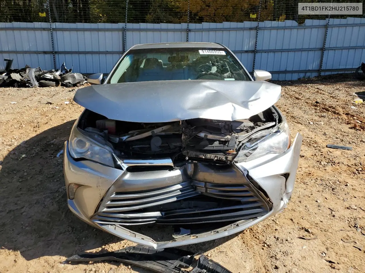 4T1BD1FK2HU215780 2017 Toyota Camry Hybrid