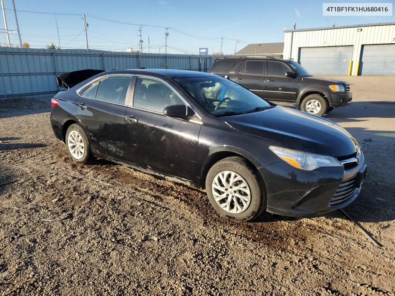 4T1BF1FK1HU680416 2017 Toyota Camry Le