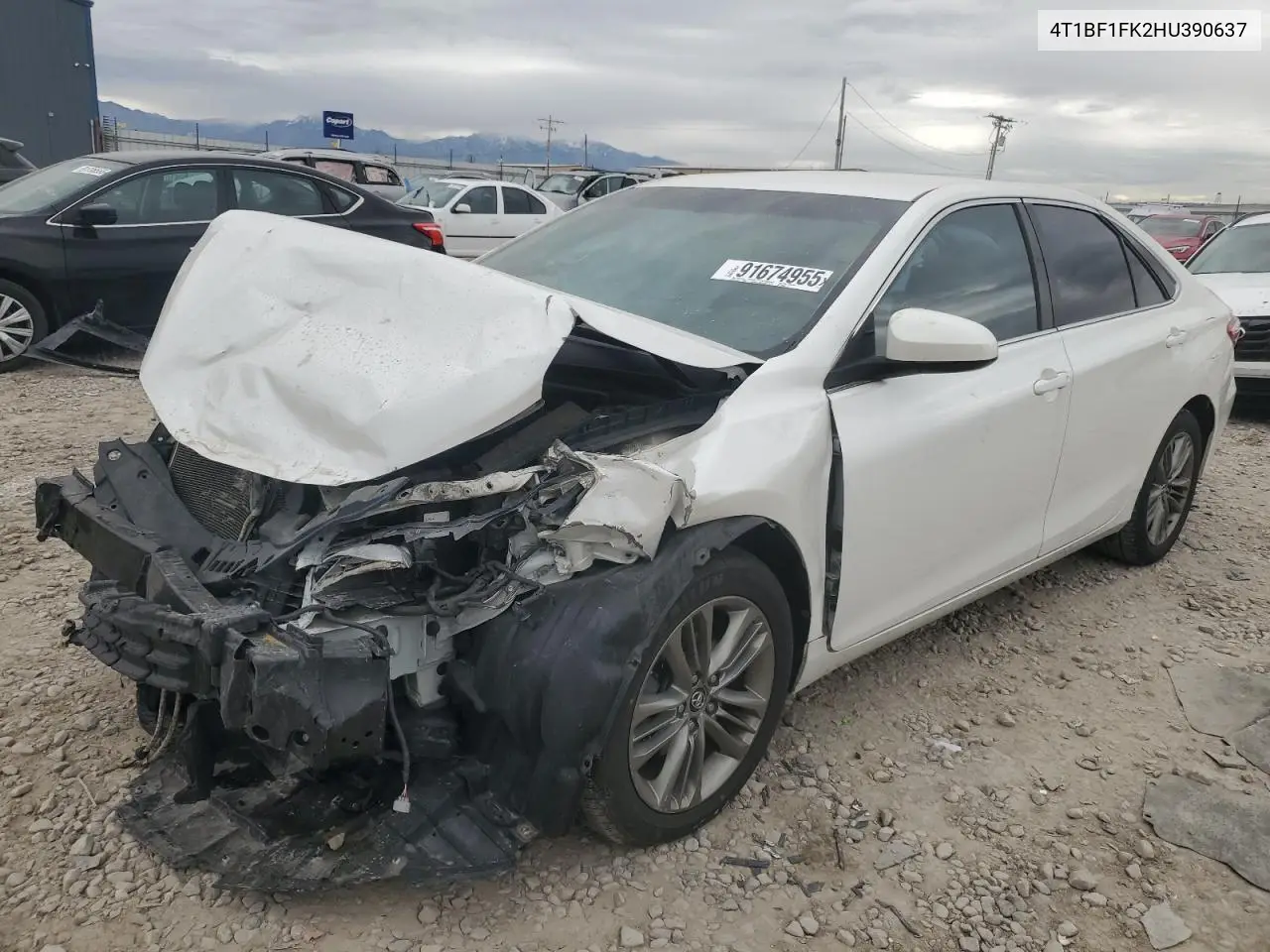 4T1BF1FK2HU390637 2017 Toyota Camry Le