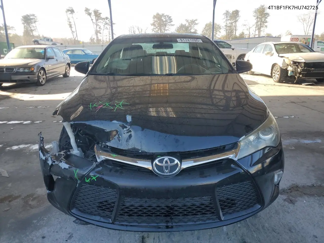 4T1BF1FK7HU742725 2017 Toyota Camry Le