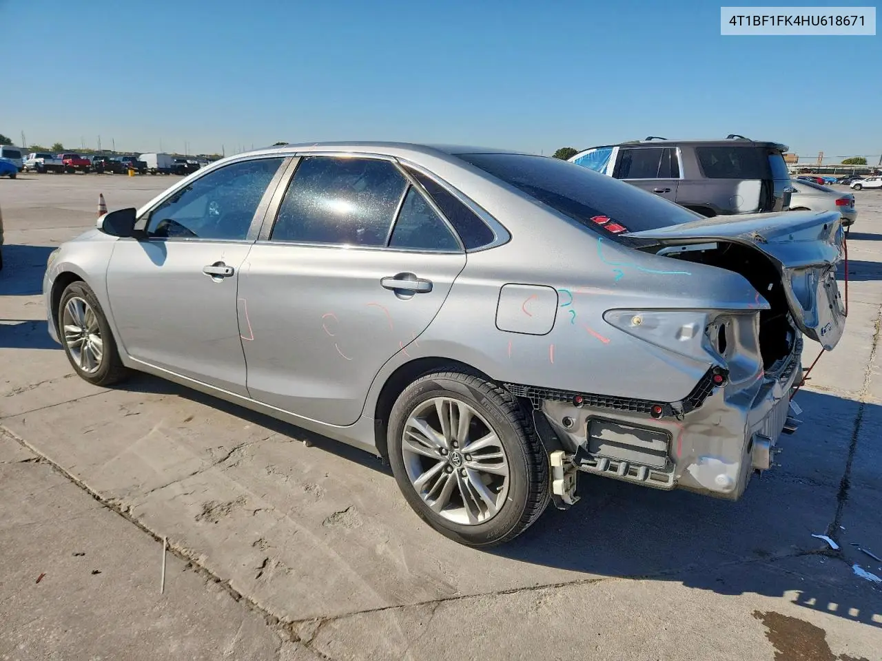 4T1BF1FK4HU618671 2017 Toyota Camry Le