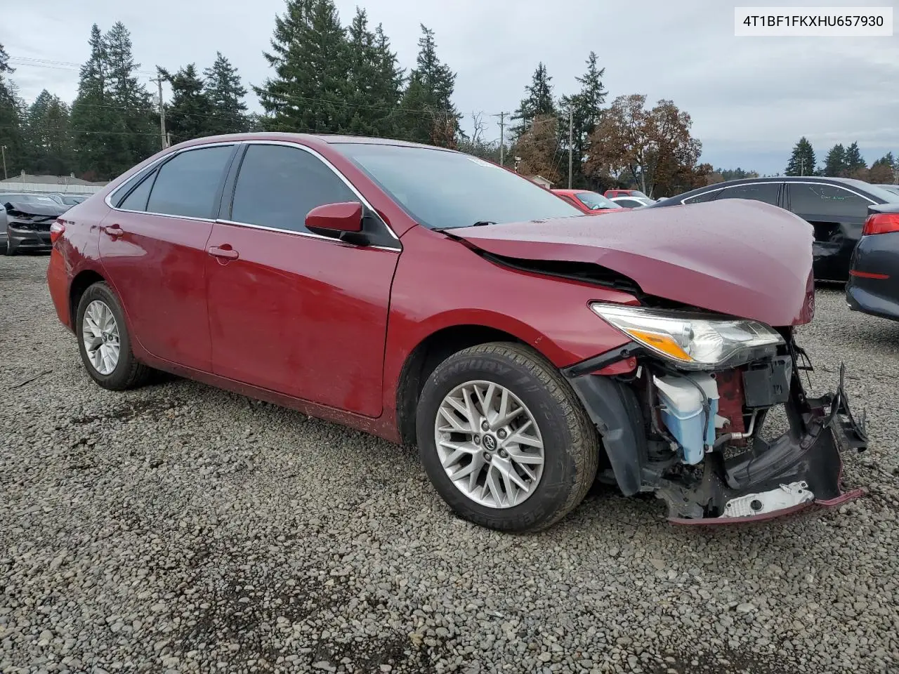 4T1BF1FKXHU657930 2017 Toyota Camry Le