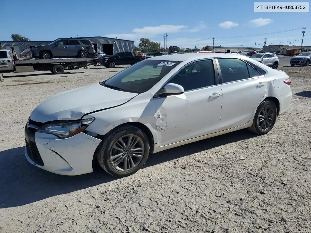 4T1BF1FK9HU803752 2017 Toyota Camry Le