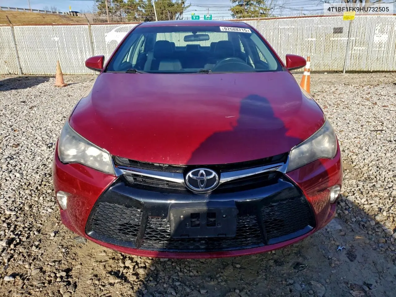 4T1BF1FK9HU732505 2017 Toyota Camry Le