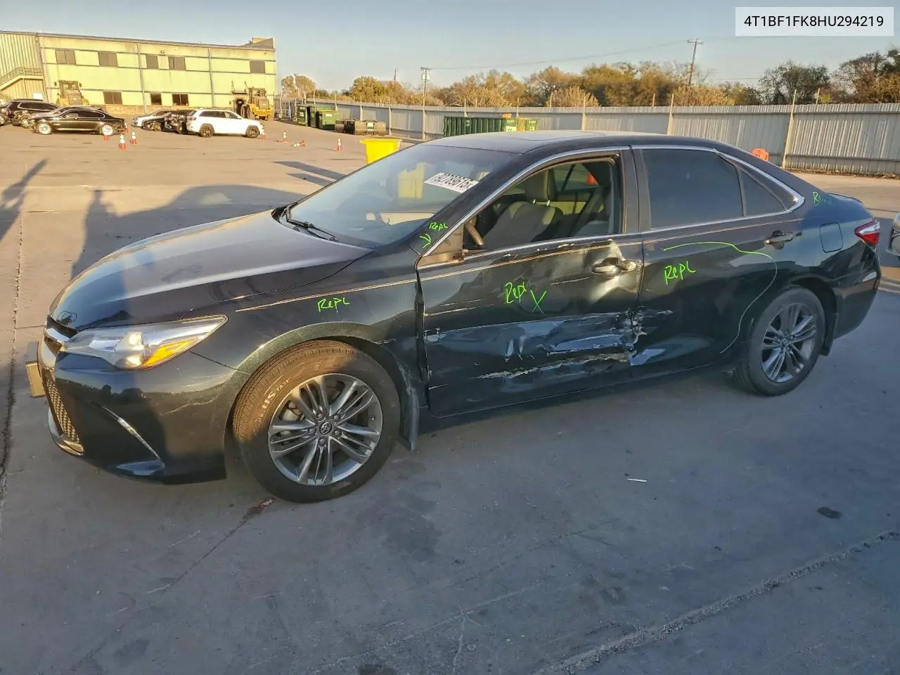 4T1BF1FK8HU294219 2017 Toyota Camry Le