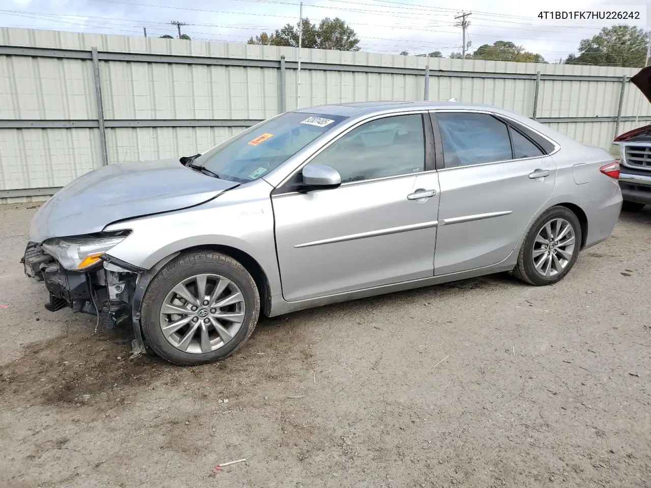 4T1BD1FK7HU226242 2017 Toyota Camry Hybrid