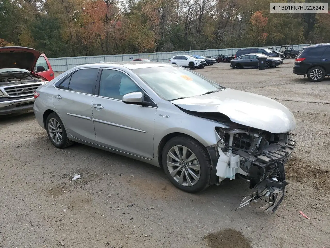 4T1BD1FK7HU226242 2017 Toyota Camry Hybrid