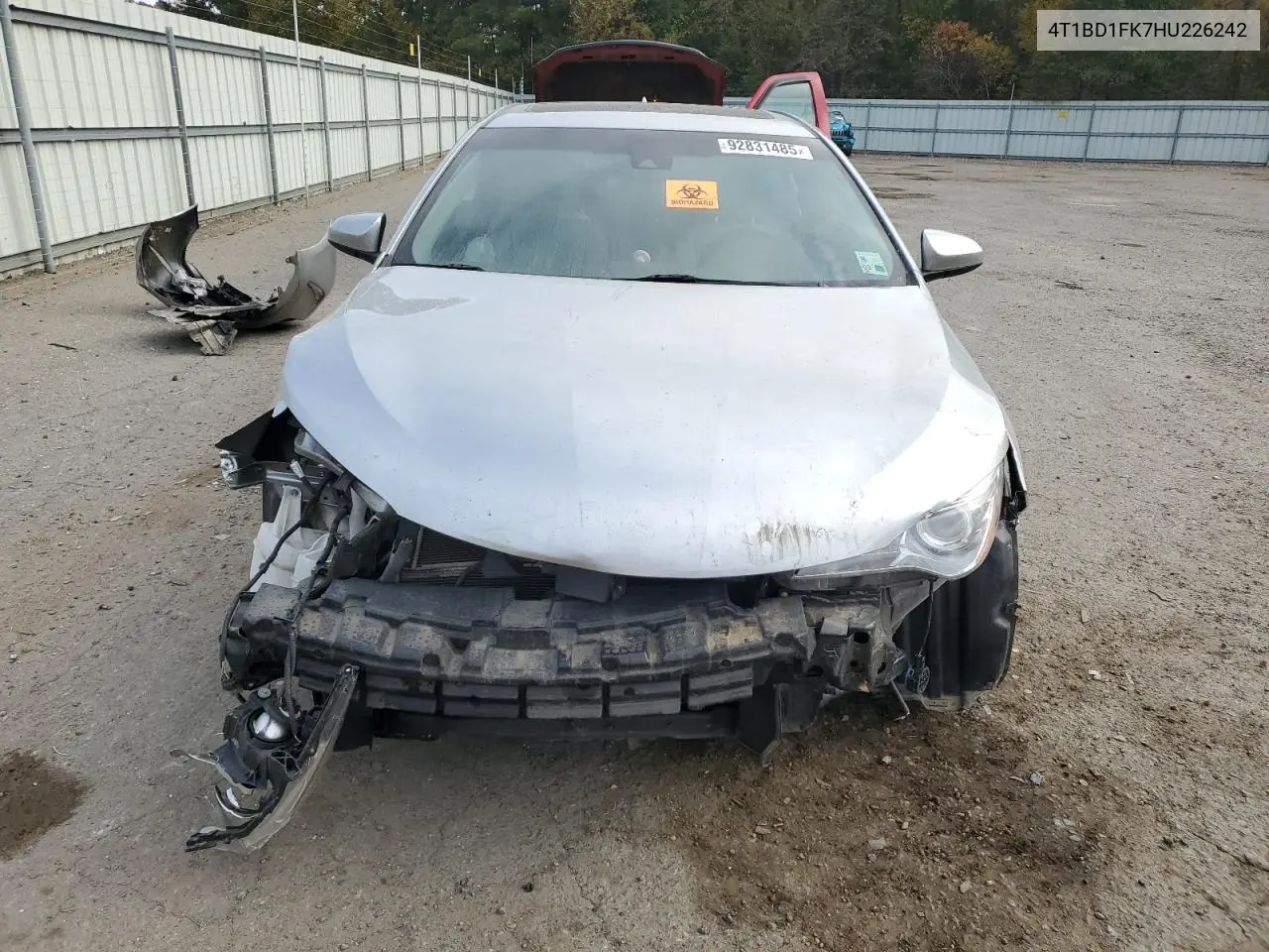 4T1BD1FK7HU226242 2017 Toyota Camry Hybrid