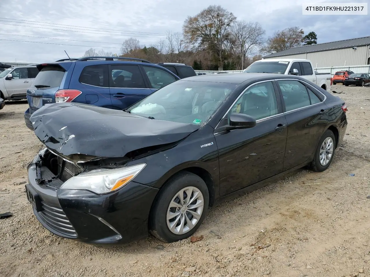 4T1BD1FK9HU221317 2017 Toyota Camry Hybrid