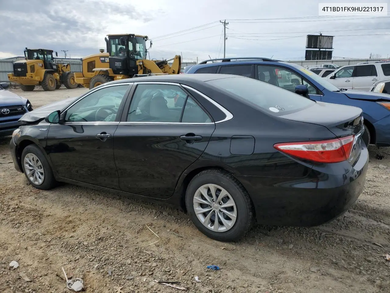 4T1BD1FK9HU221317 2017 Toyota Camry Hybrid