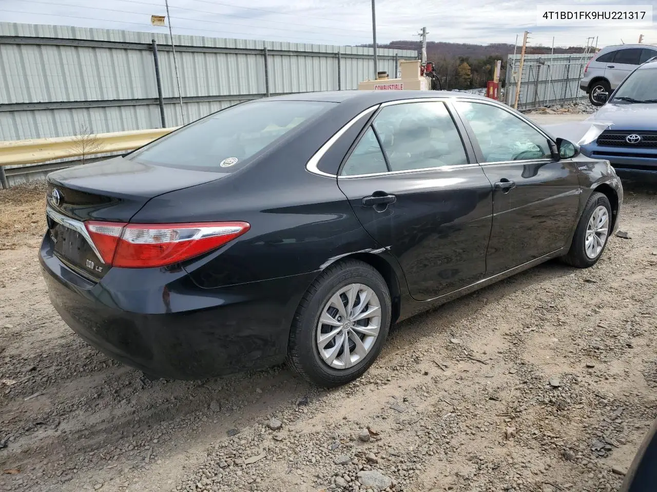 4T1BD1FK9HU221317 2017 Toyota Camry Hybrid
