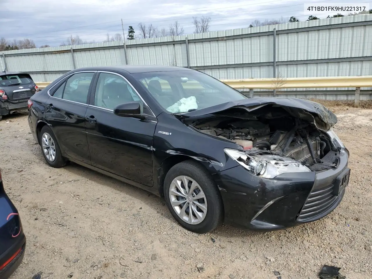 4T1BD1FK9HU221317 2017 Toyota Camry Hybrid