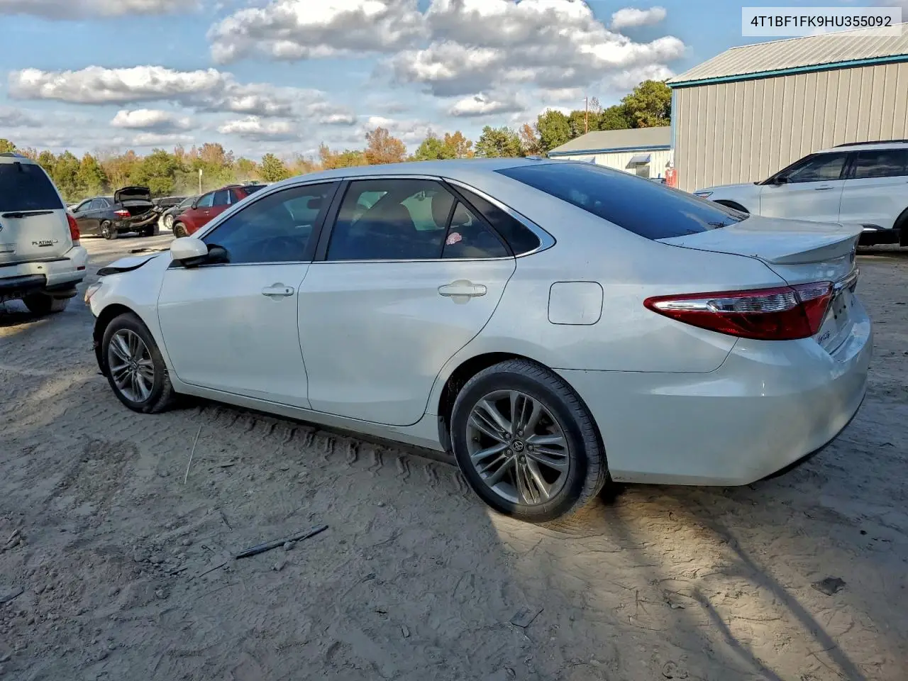 4T1BF1FK9HU355092 2017 Toyota Camry Le