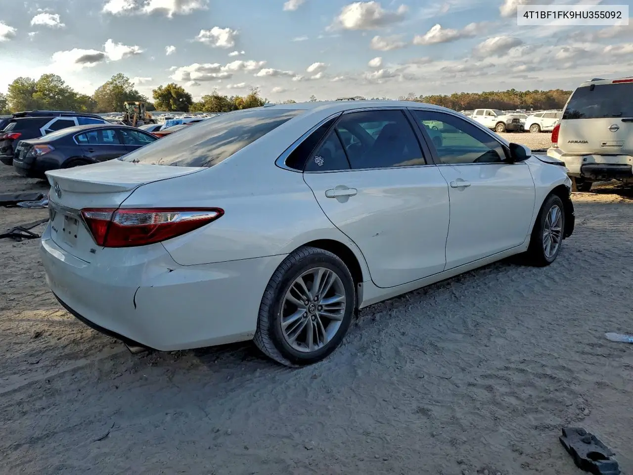 4T1BF1FK9HU355092 2017 Toyota Camry Le