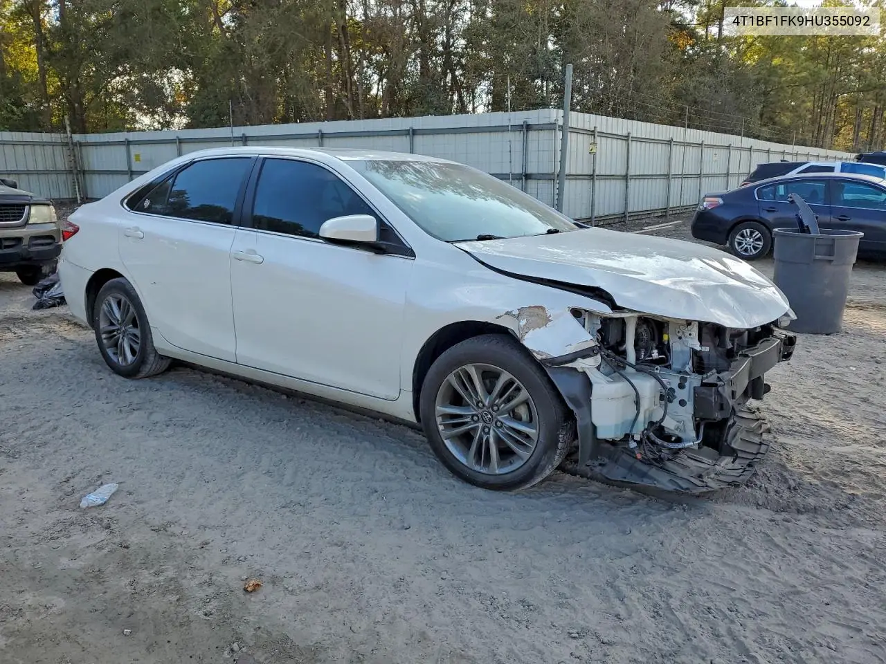 4T1BF1FK9HU355092 2017 Toyota Camry Le