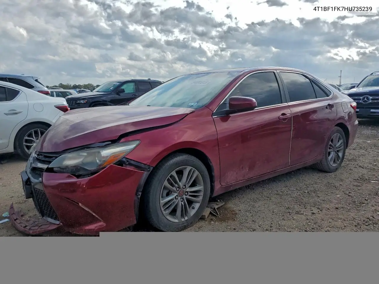 4T1BF1FK7HU735239 2017 Toyota Camry Le