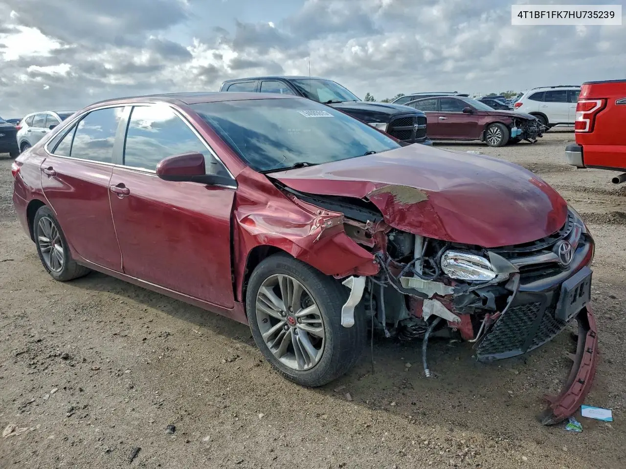 4T1BF1FK7HU735239 2017 Toyota Camry Le