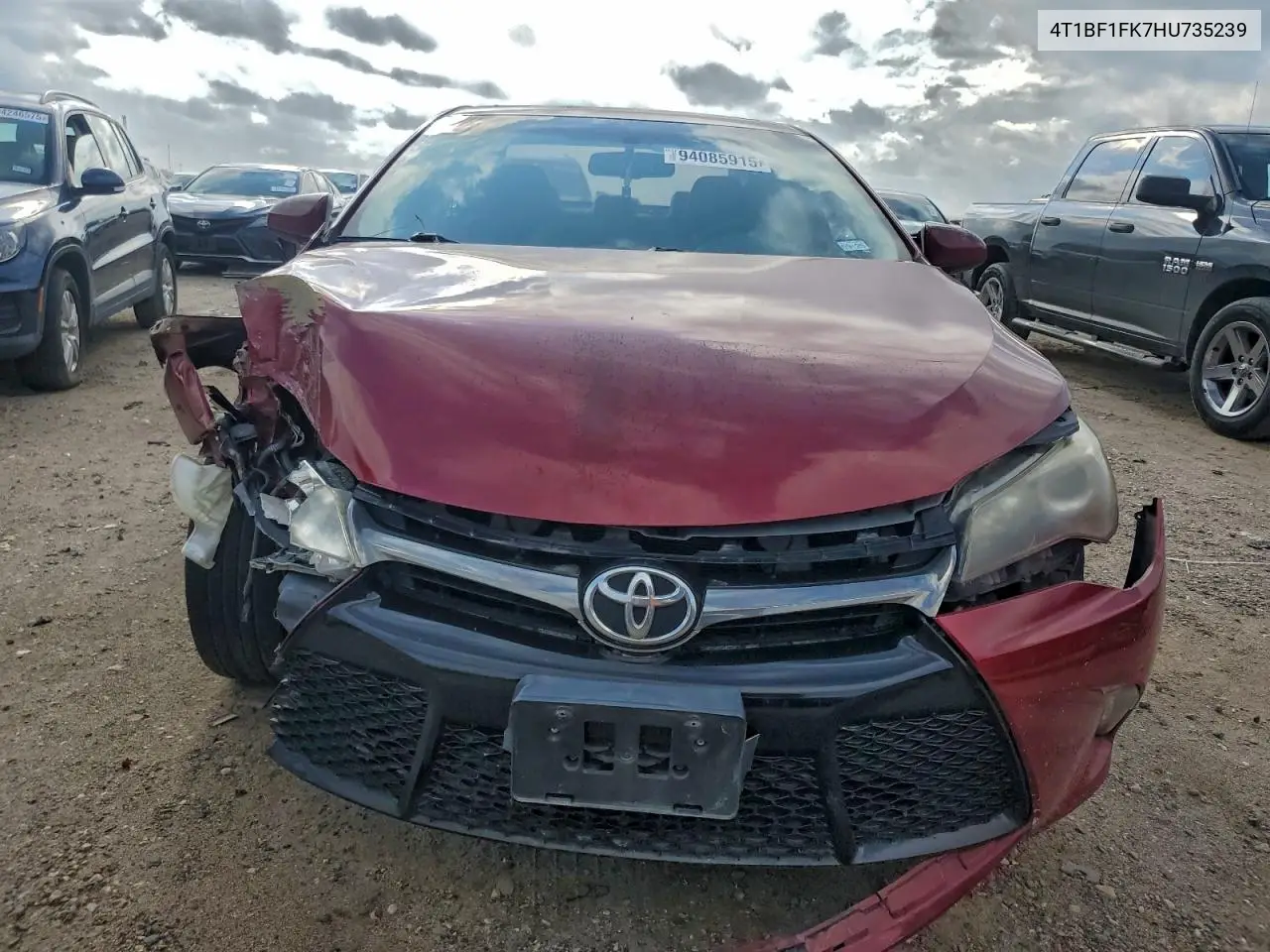 4T1BF1FK7HU735239 2017 Toyota Camry Le