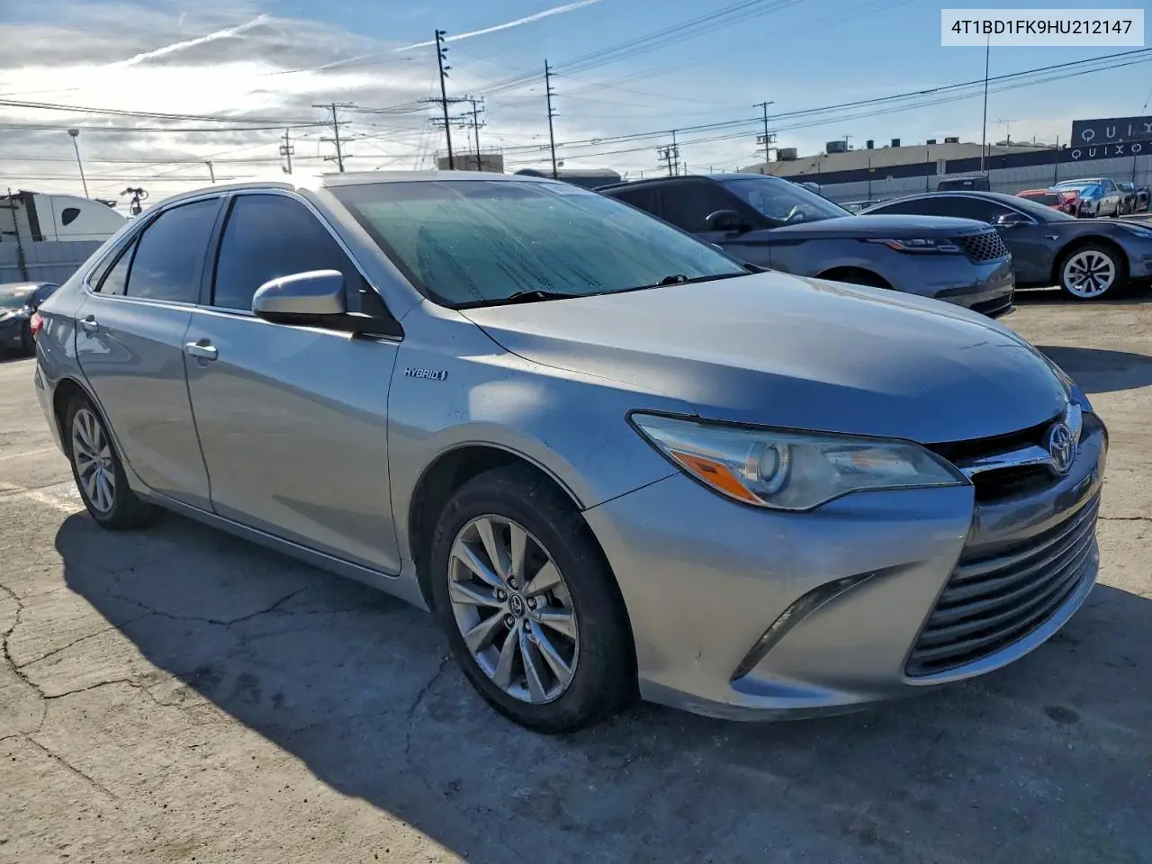 4T1BD1FK9HU212147 2017 Toyota Camry Hybrid