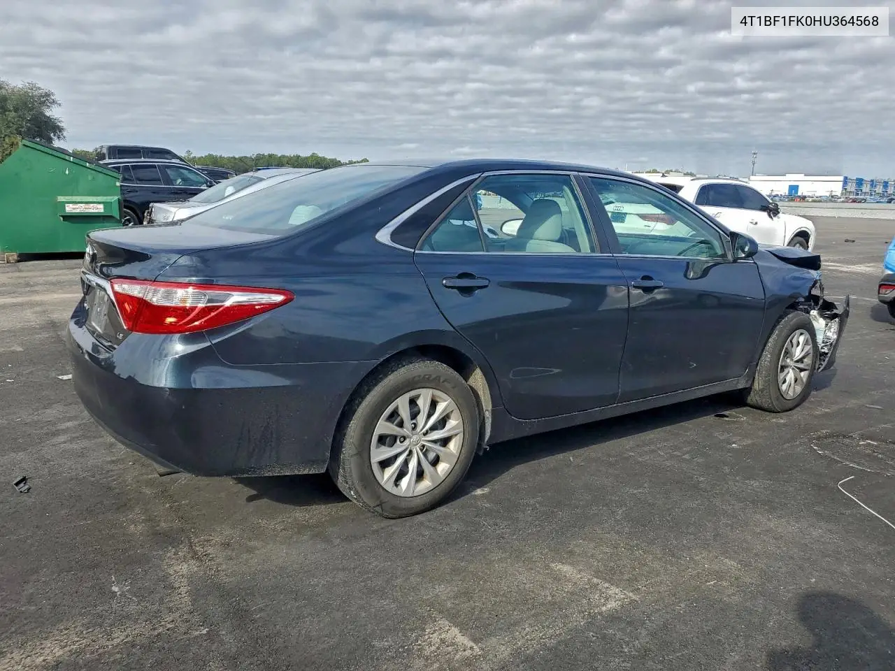 4T1BF1FK0HU364568 2017 Toyota Camry Le