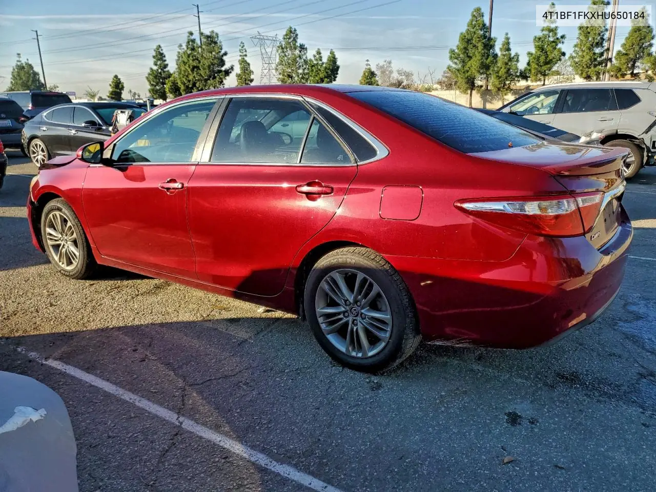 4T1BF1FKXHU650184 2017 Toyota Camry Le