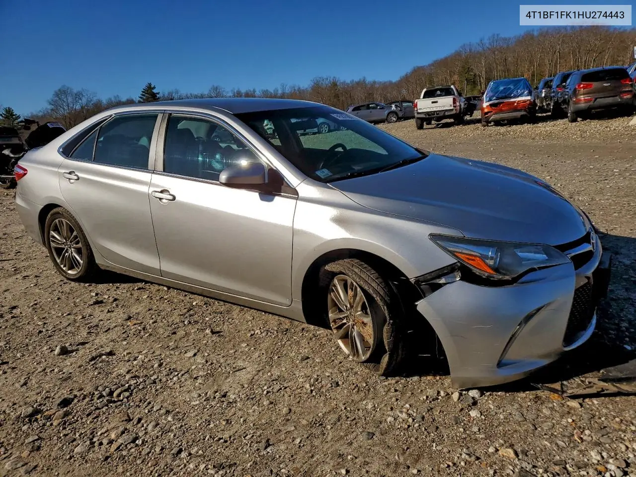 4T1BF1FK1HU274443 2017 Toyota Camry Le