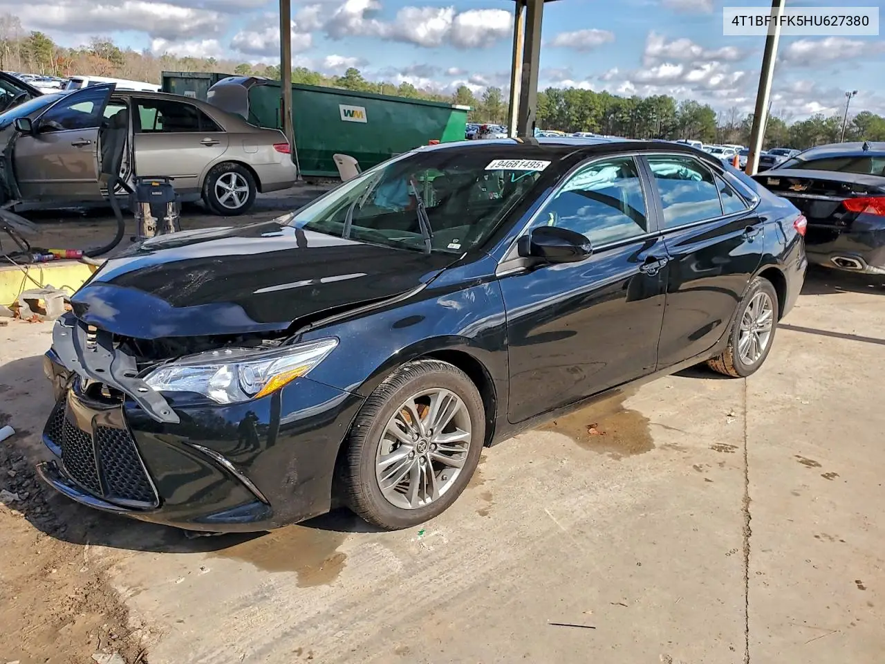 4T1BF1FK5HU627380 2017 Toyota Camry Le