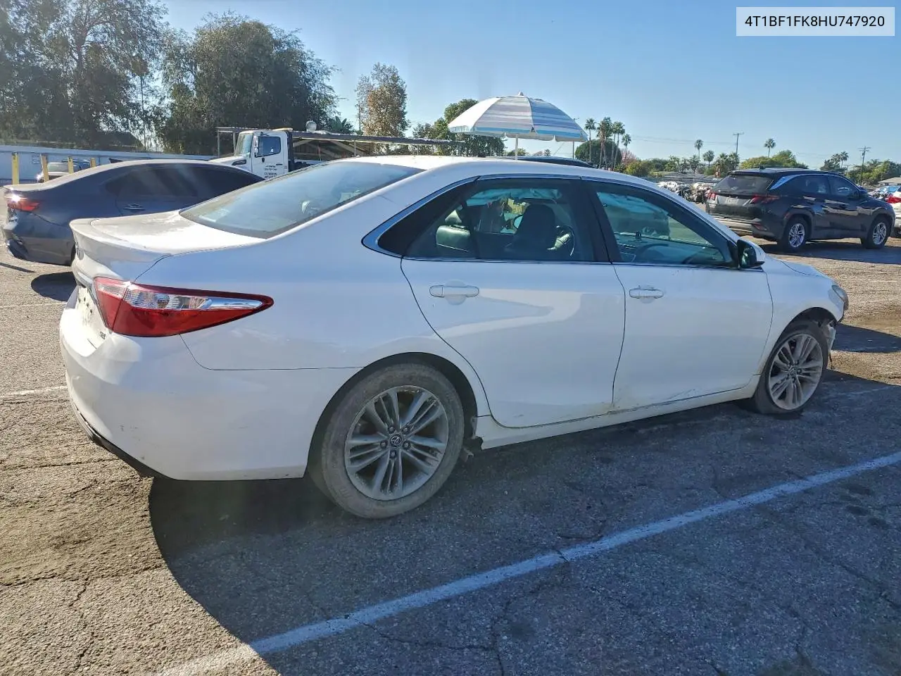 4T1BF1FK8HU747920 2017 Toyota Camry Le