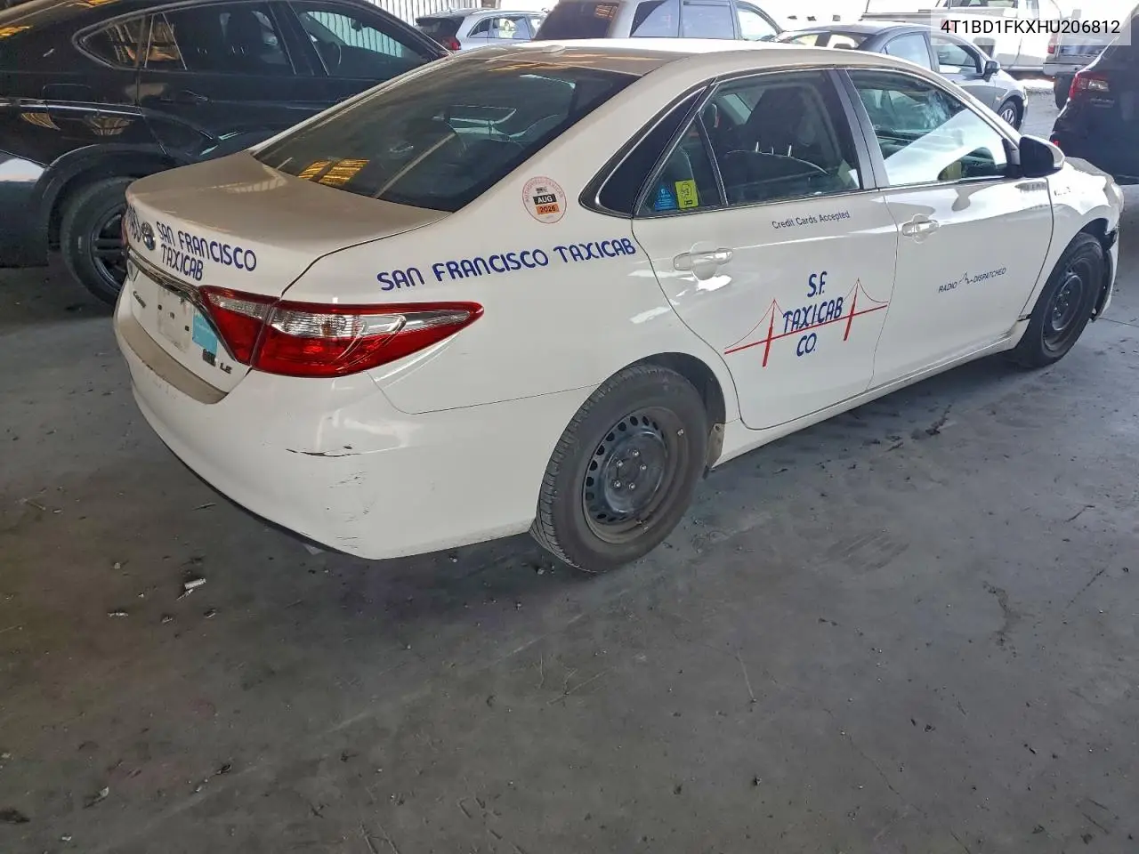 4T1BD1FKXHU206812 2017 Toyota Camry Hybrid
