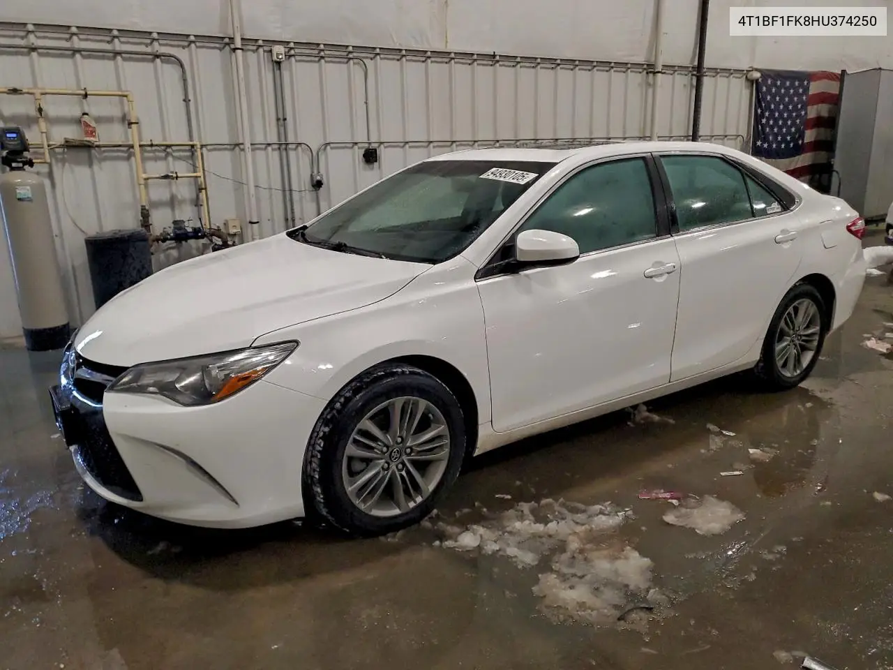 4T1BF1FK8HU374250 2017 Toyota Camry Le