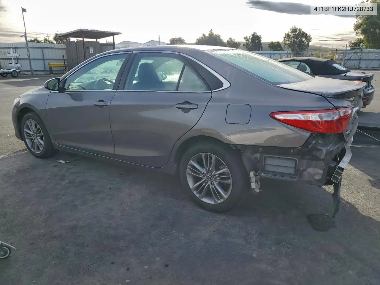 4T1BF1FK2HU728733 2017 Toyota Camry Le