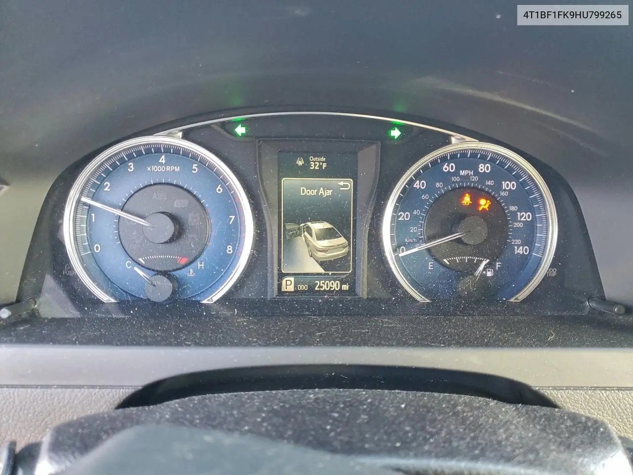 4T1BF1FK9HU799265 2017 Toyota Camry Le