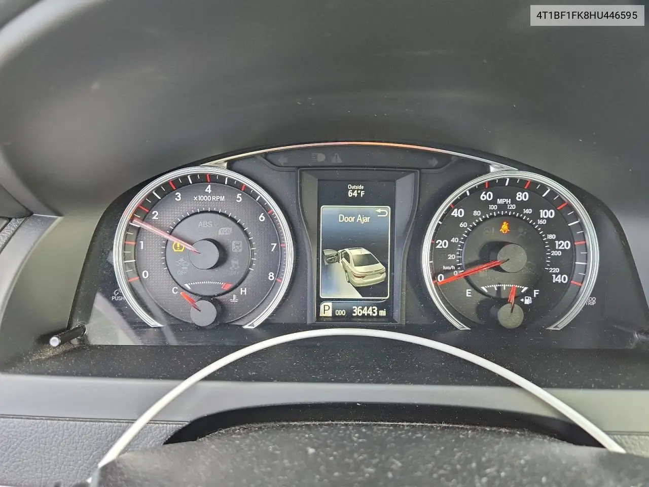 4T1BF1FK8HU446595 2017 Toyota Camry Le
