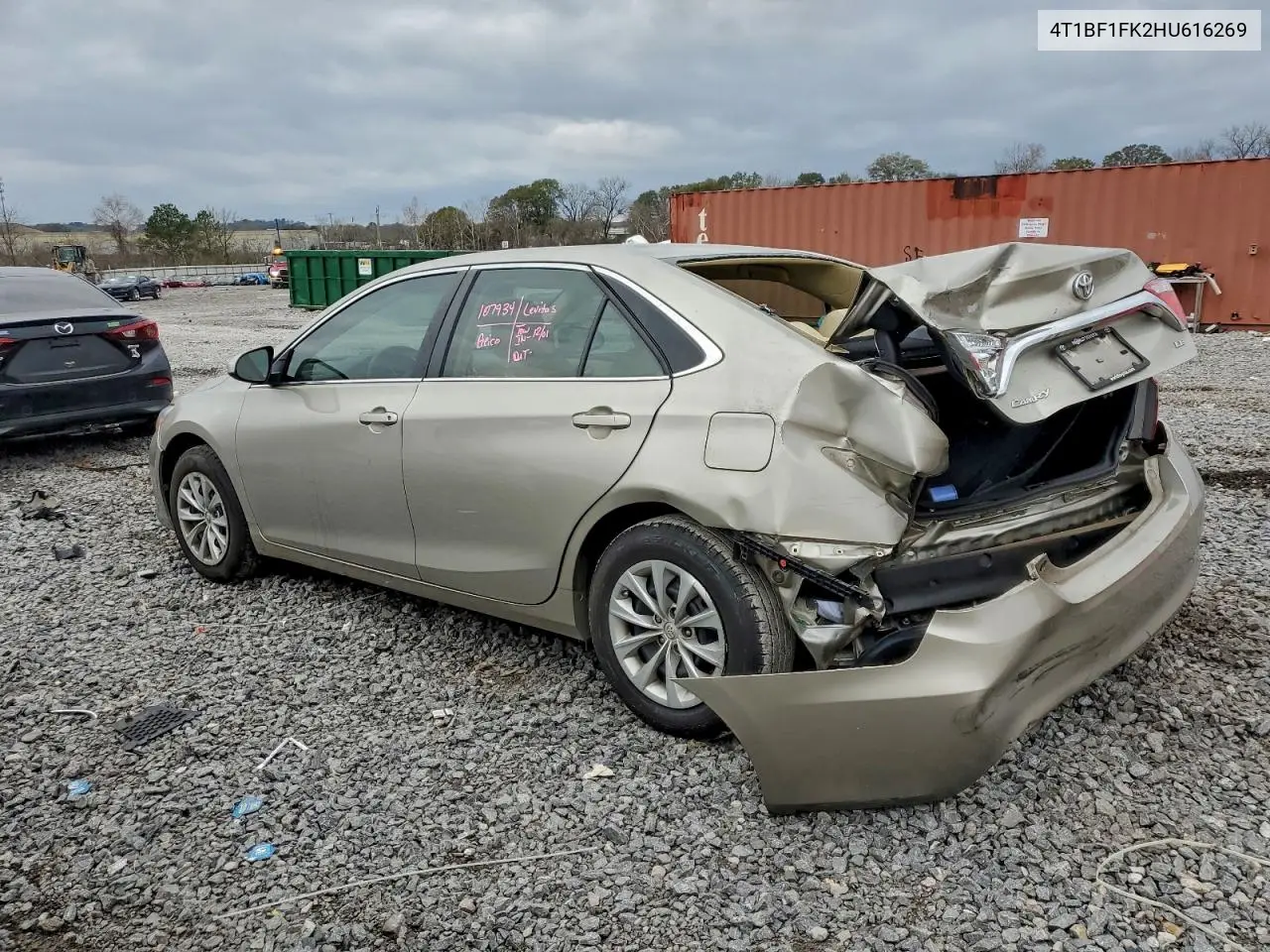 4T1BF1FK2HU616269 2017 Toyota Camry Le