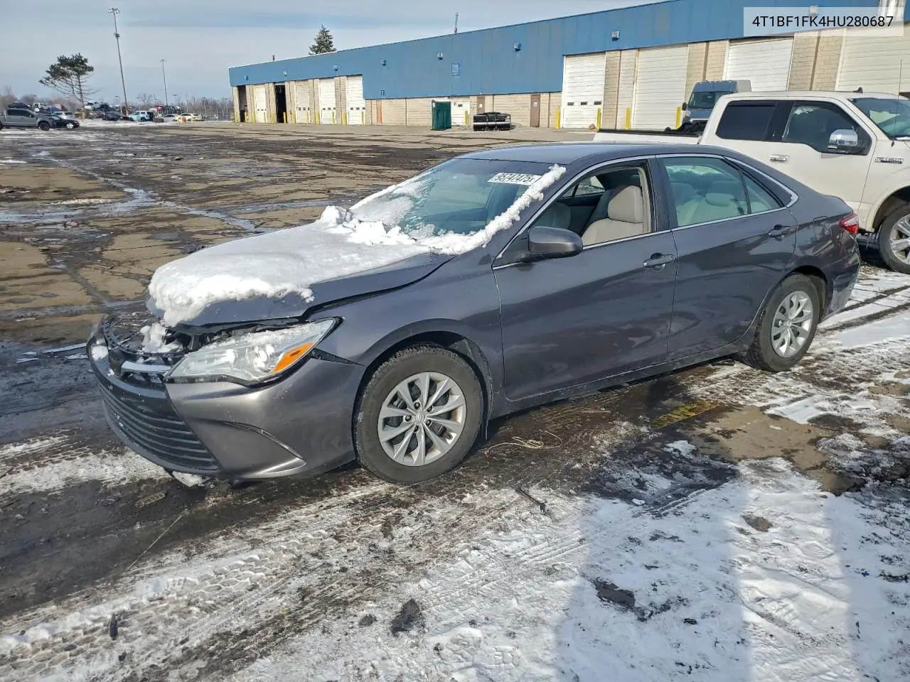 4T1BF1FK4HU280687 2017 Toyota Camry Le
