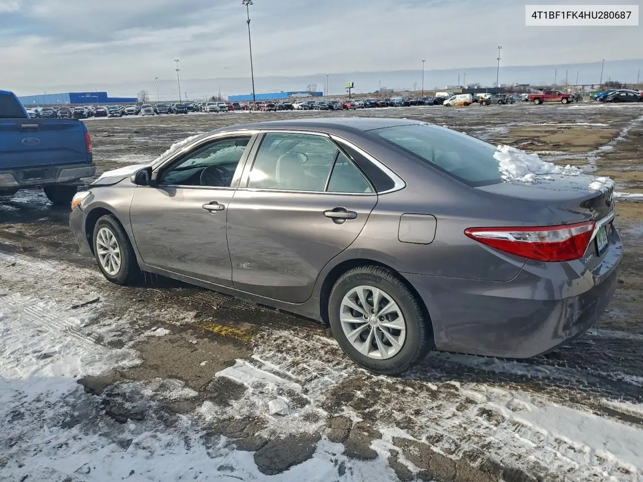 4T1BF1FK4HU280687 2017 Toyota Camry Le