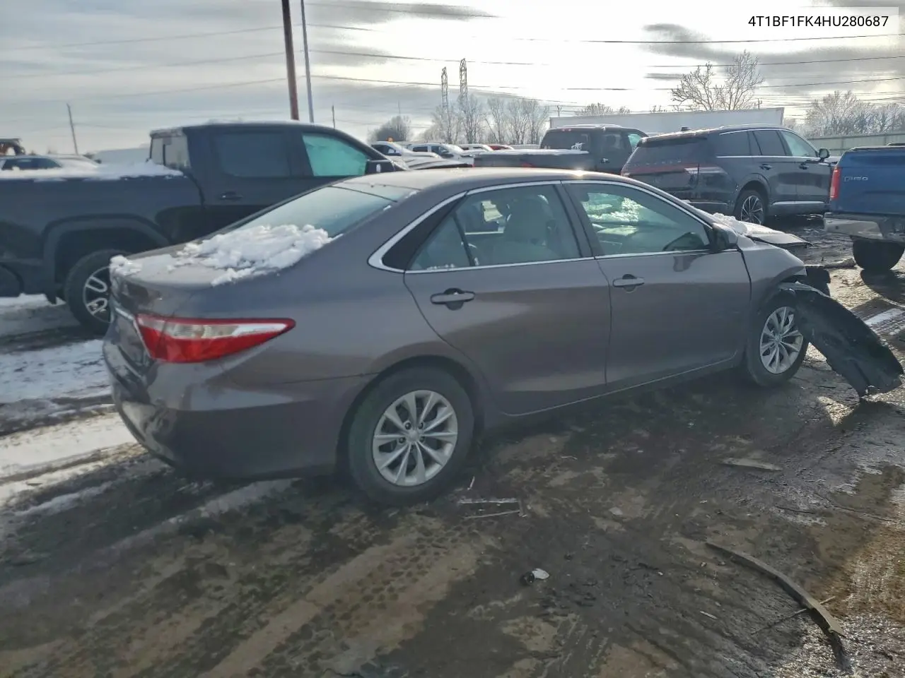 4T1BF1FK4HU280687 2017 Toyota Camry Le